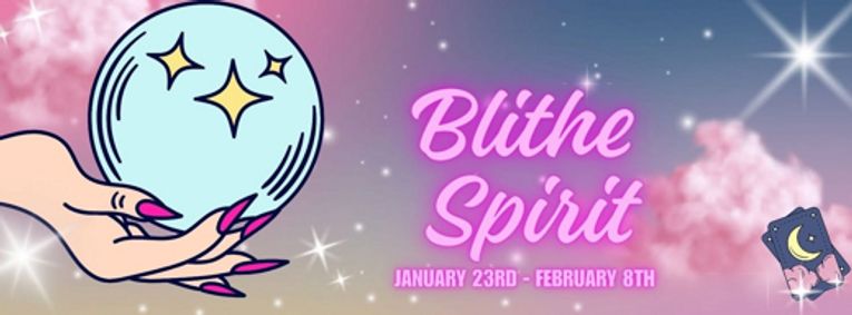 Blithe Spirit show poster