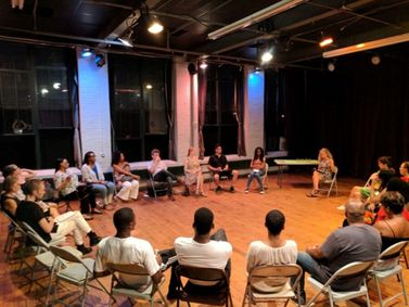 Fertile Ground New Works Showcase show poster