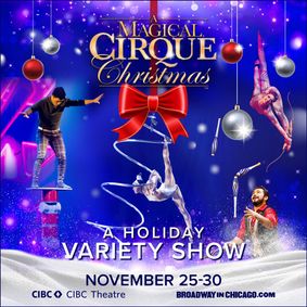 A Magical Cirque Christmas show poster