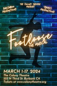 FOOTLOOSE: The Musical show poster