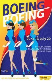 Boeing Boeing show poster
