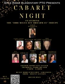 Cabaret Night  show poster