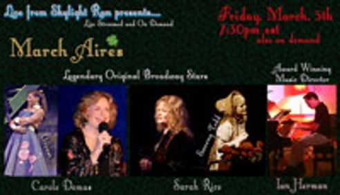 March Aires - Broadway Stars in Concert show poster