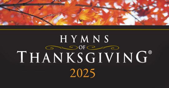 Hymns of Thanksgiving Concert show poster