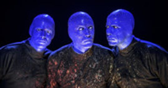 Blue Man Group show poster
