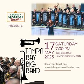 Tampa Bay Big Band show poster
