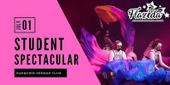 FLAZEDA - Student Spectacular show poster