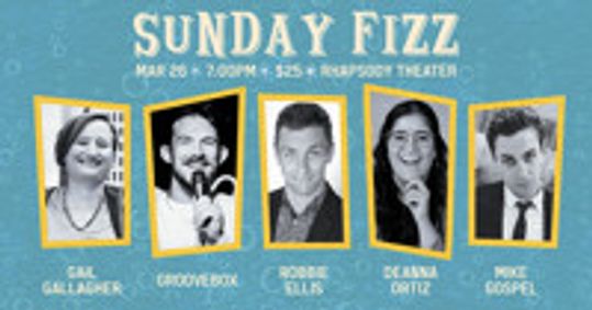 Sunday Fizz: March show poster