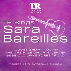 TR Sings...Sara Bareilles show poster