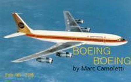 BOEING-BOEING by Marc Camoletti show poster