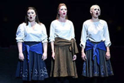 An Irish Christmas show poster