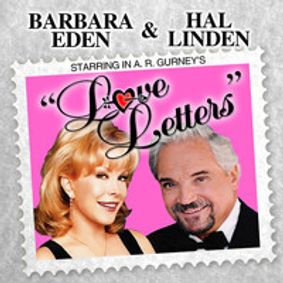 Barbara Eden & Hal Linden in A.R. Gurney’s “Love Letters” show poster