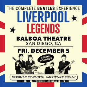 Liverpool Legends The Complete Beatles Experience! show poster
