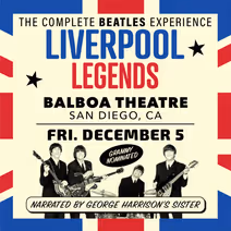 Liverpool Legends The Complete Beatles Experience!