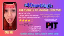 #40sandsingle - The Secrets to Finding LOOOOVE!!!