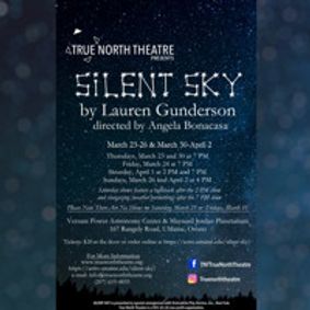 Silent Sky show poster