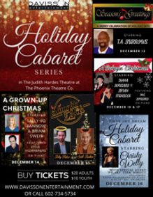 Holiday Cabaret Series show poster