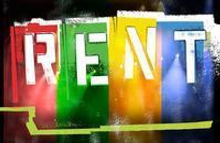 RENT by Jonathan Larson show poster