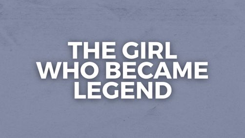 The Girl Who Became Legend show poster