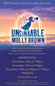 The Unsinkable Molly Brown show poster