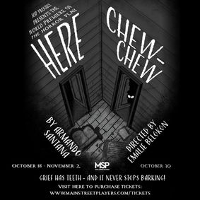 Here, Chew Chew show poster