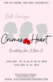Crimes of the Heart by Beth Henley show poster