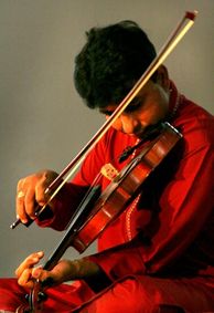 Violinist/Vocalist Jagan Ramamoorthy Blends Indian Classical Traditions with Contemporary Influences at Sierra Madre Playhouse, 8/3/25 show poster
