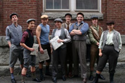 Disney's Newsies the Musical show poster