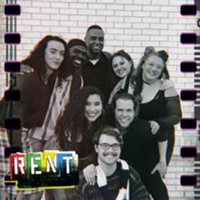 RENT show poster