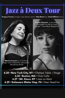 Maria Corsaro & Leslie Vincent: Jazz à Deux Tour