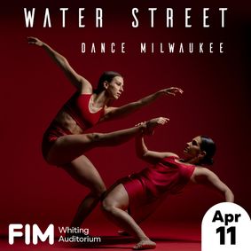Water Street Dance Milwaukee show poster