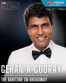 The Baritone on Broadway show poster