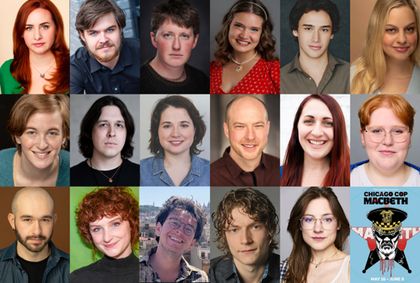 Chicago Cop Macbeth show poster