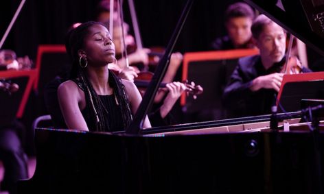 noisenight49: jeneba kanneh-mason show poster