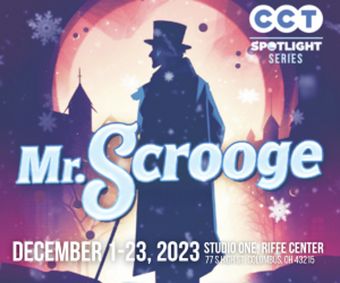 CCT's Mr. Scrooge show poster