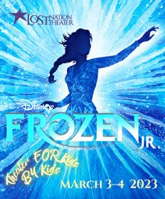 Frozen Jr. Theater For Kids By Kids show poster