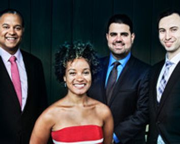 Misha Dichter and the Harlem Quartet show poster