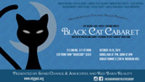 Black Cat Cabaret show poster
