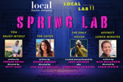 Local Lab new play festival show poster