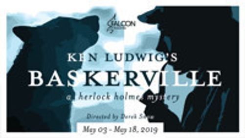 Ken Ludwig's Baskerville: A Sherlock Holmes Mystery show poster