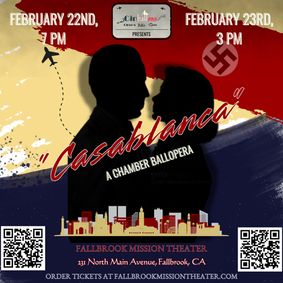 Casablanca: A Chamber Ballopera show poster