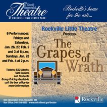 Rockville Little Theatre presents “The Grapes of Wrath”