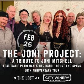 The Joni Project feat. Katie Pearlman & her band: Court and Spark 50th Anniversary Tour show poster
