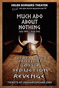 Much Ado About Nothing show poster