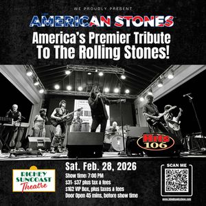 The American Stones Bring the Ultimate Rolling Stones Revival to Richey Suncoast Theatre on February 28