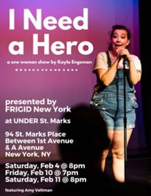 I Need A Hero show poster