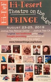 Hi-Desert Fringe Festival show poster