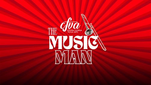 The Music Man, in Concert show poster