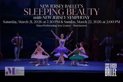 New Jersey Ballet's Sleeping Beauty with New Jersey Symphony show poster