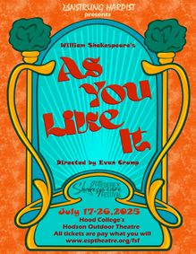 As You Like It show poster